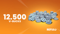 12500 V-Bucks Fortnite