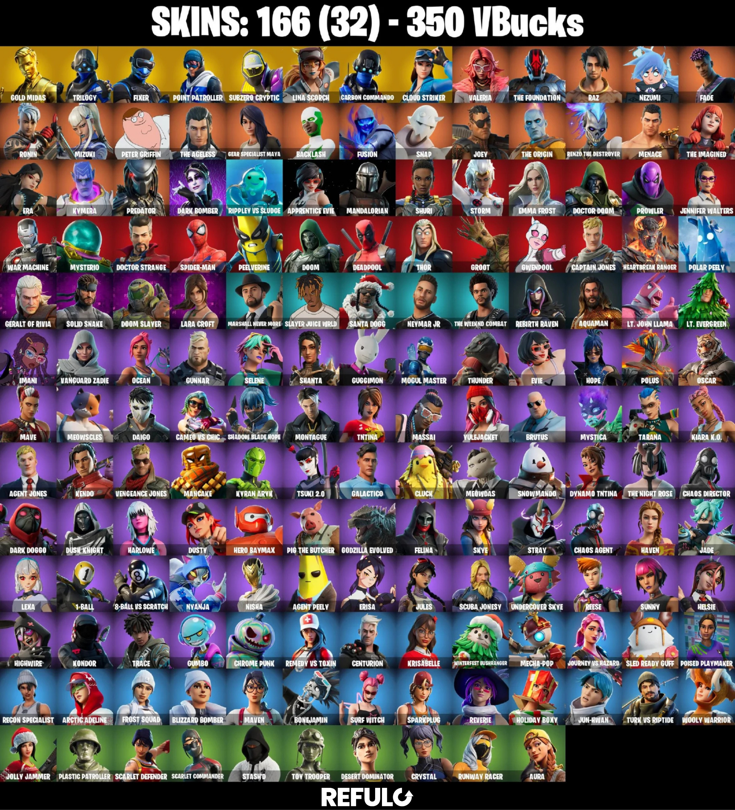 PRO LOCKER SKINS - Fortnite