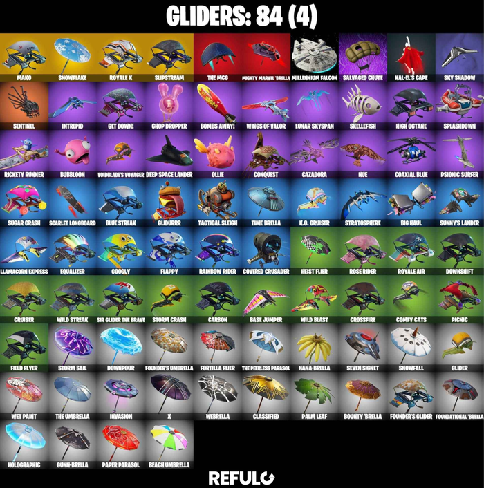 Cont Fortnite - 60+ Skins & Battle Pass