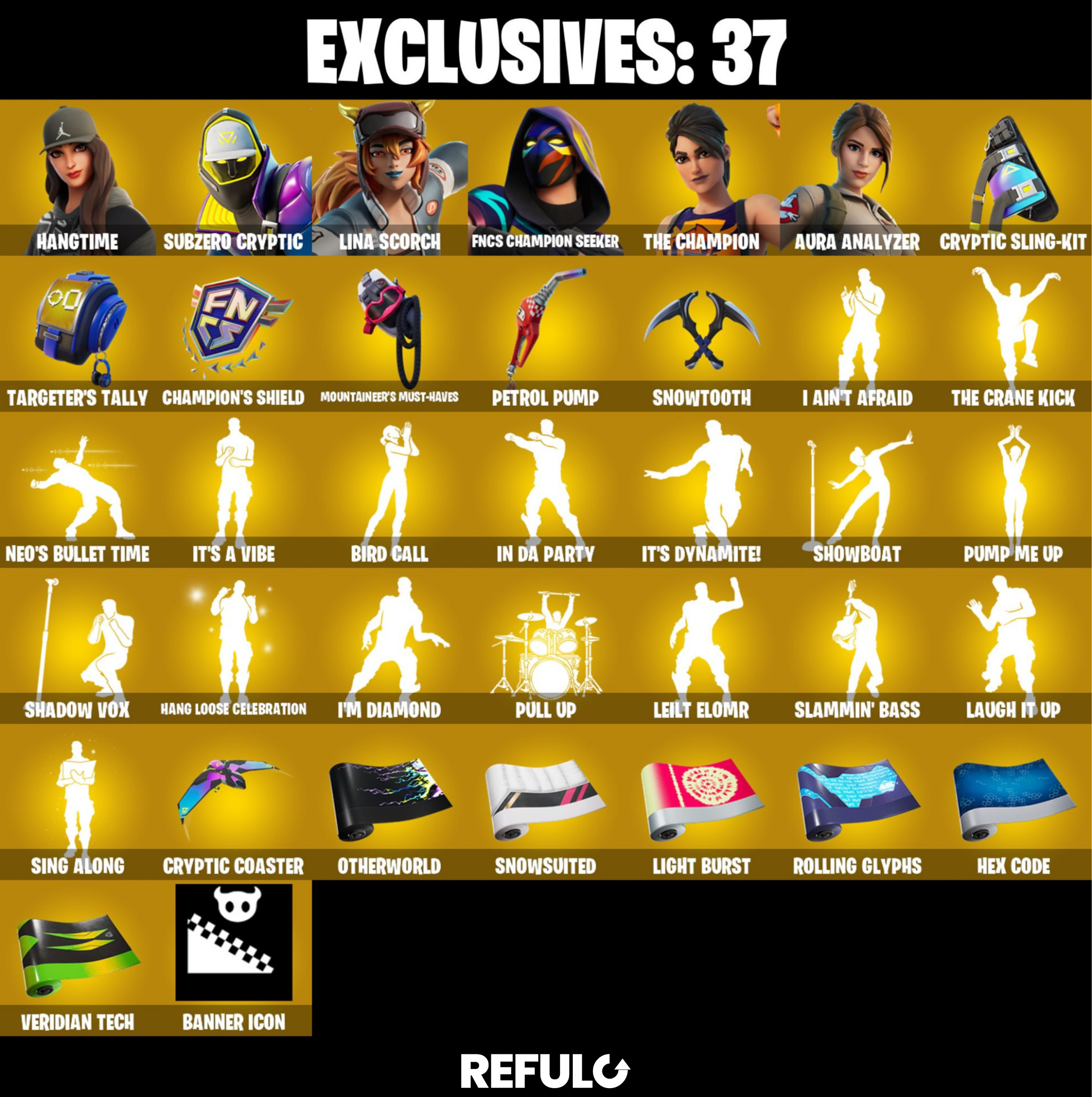 EXTRA SKINS - Fortnite