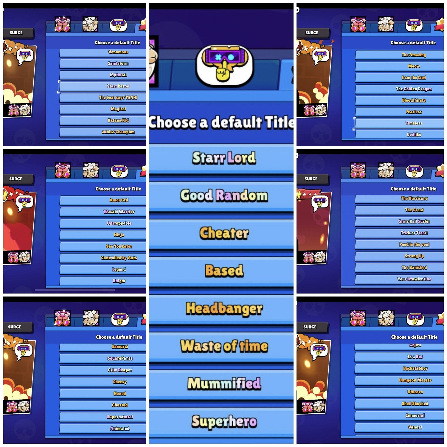LEGEND BRAWL - Brawl Stars