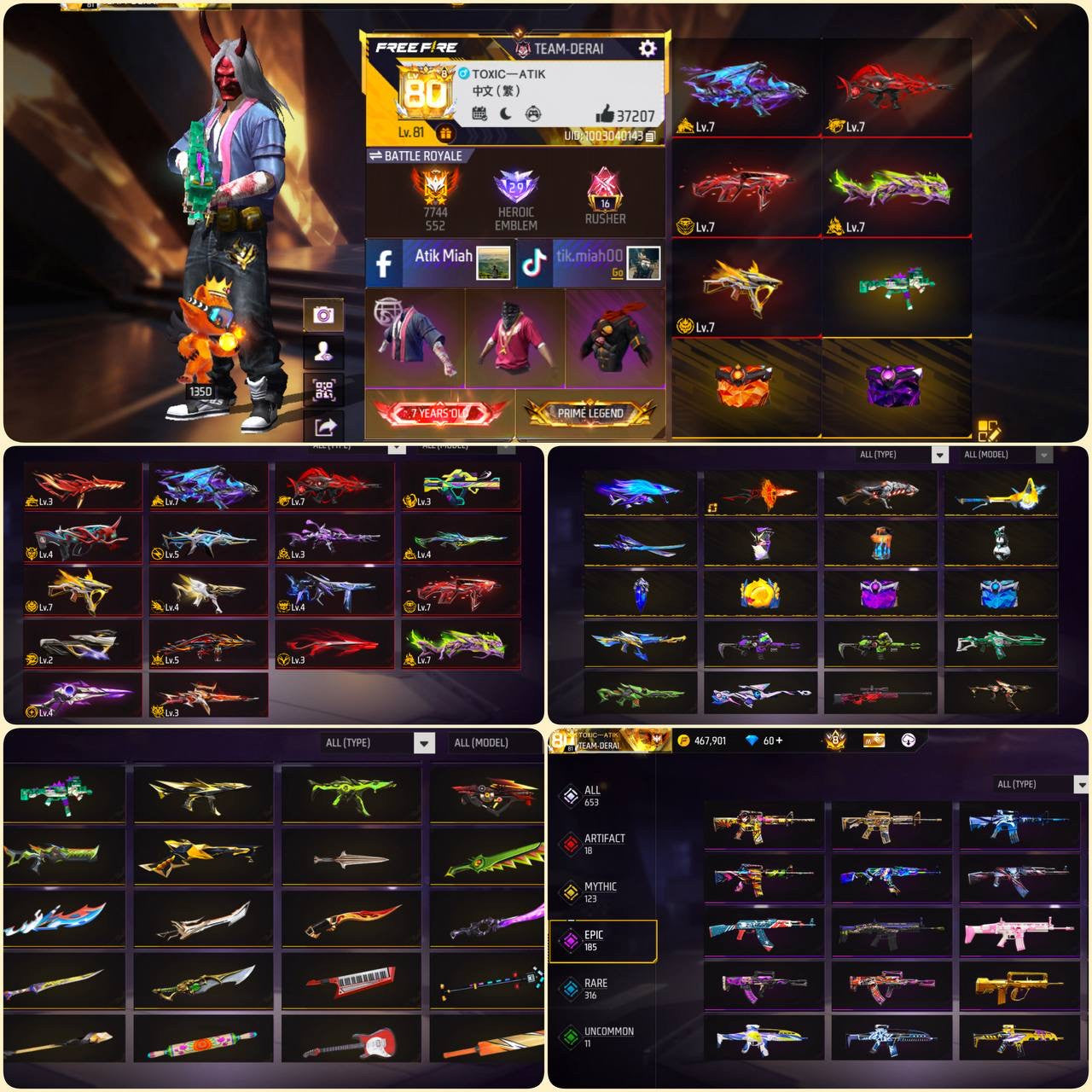 PRIME SAMURAI - Free Fire