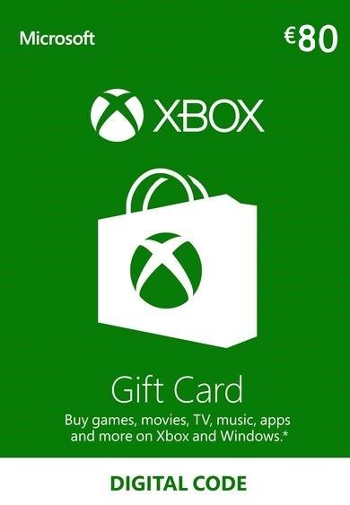 Xbox Live Gift Card 80 EURO